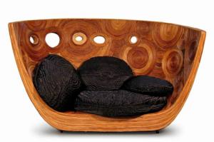 canapé en bois exotique 16