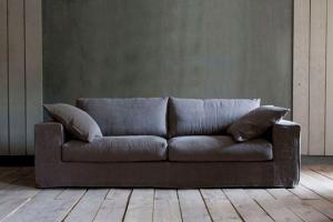 canapé en lin gris 16