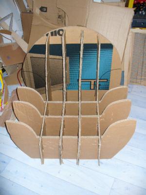 canapé en carton fabrication 2