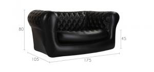 canapé gonflable chesterfield 1
