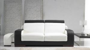 canapé noir et blanc design 12