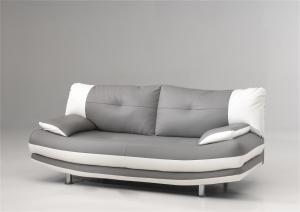 canapé design gris et blanc 5