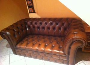 canapé chesterfield cuir occasion 13