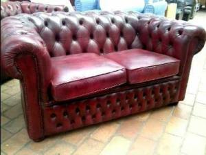 canapé chesterfield cuir occasion 18