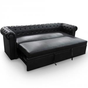 canapé chesterfield convertible 2 places 9