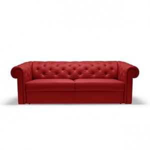 canapé chesterfield convertible rouge 14
