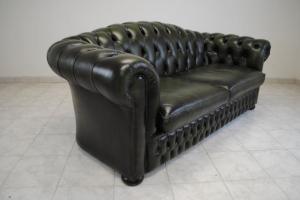 canapé chesterfield convertible occasion 11