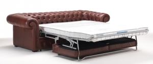 canapé chesterfield tissu convertible 3
