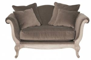 canapé chesterfield velours taupe 8