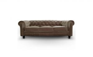 canapé chesterfield velours rouge 16