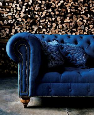 canapé chesterfield velours 10