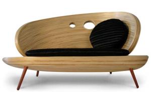 canapé en bois design 6