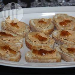 canapé foie gras recette 6