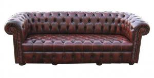 canapé chesterfield cuir occasion 4
