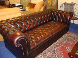 canapé chesterfield cuir occasion 17