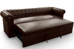 canapé chesterfield cuir convertible 16