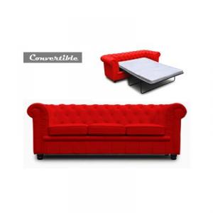 canapé chesterfield convertible d'occasion 13