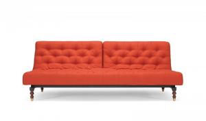 canapé chesterfield convertible rouge 3