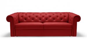 canapé chesterfield convertible rouge 8