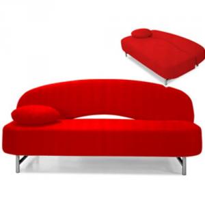 canapé chesterfield convertible rouge 11