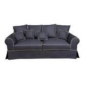 canapé chesterfield tissu convertible 4