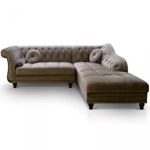 canapé chesterfield velours convertible 11