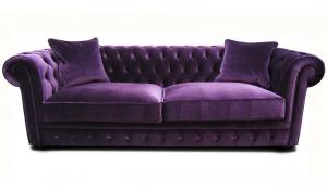 canapé chesterfield velours convertible 15