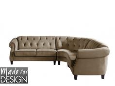 canapé chesterfield velours blanc 11