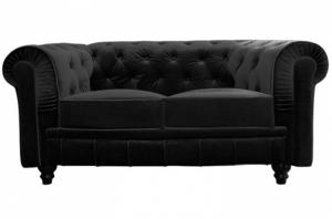 canapé chesterfield velours 13