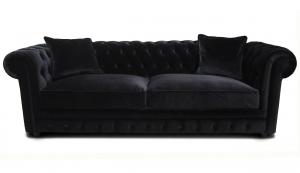canapé chesterfield velours 14